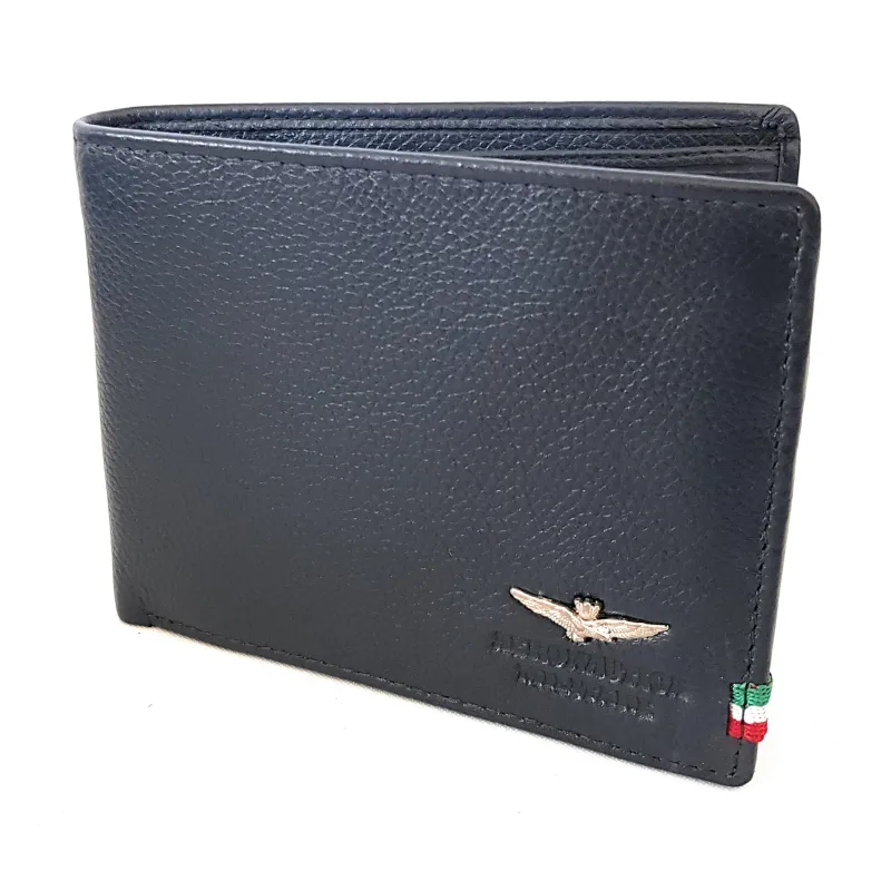 Portafoglio Uomo Aeronautica Militare in pelle linea  "Flag" AM 104