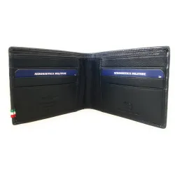 Portafoglio Uomo Aeronautica Militare in pelle linea  "Flag" AM 104