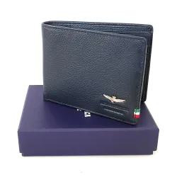 Portafoglio Uomo Aeronautica Militare in pelle linea  "Flag" AM 104