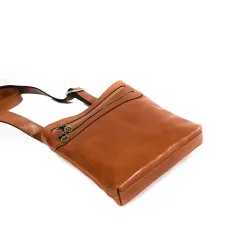 Borsello a tracolla in pelle Uomo Il Borsaro Art. 572 Made in Italy