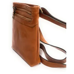 Borsello a tracolla in pelle Uomo Il Borsaro Art. 572 Made in Italy