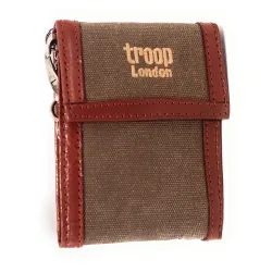 Portafoglio Unisex in canvas e pelle Troop London TRP 348