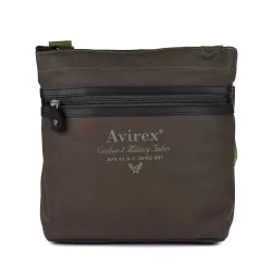 Borsello a tracolla piatto Flat in canvas Avirex "Dover" DVR06