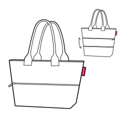 Borsa Shopper E1 Espandibile Reisenthel RJ