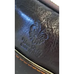Borsello a tracolla in cuoio Il Borsaro art. 584 Made in Italy