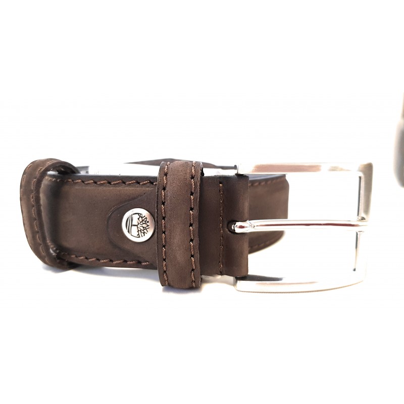 Cintura In Pelle Con Impunture Da Uomo In Colore Nero Colore Nero Timberland Uomo Accessori Cinture e bretelle Cinture 