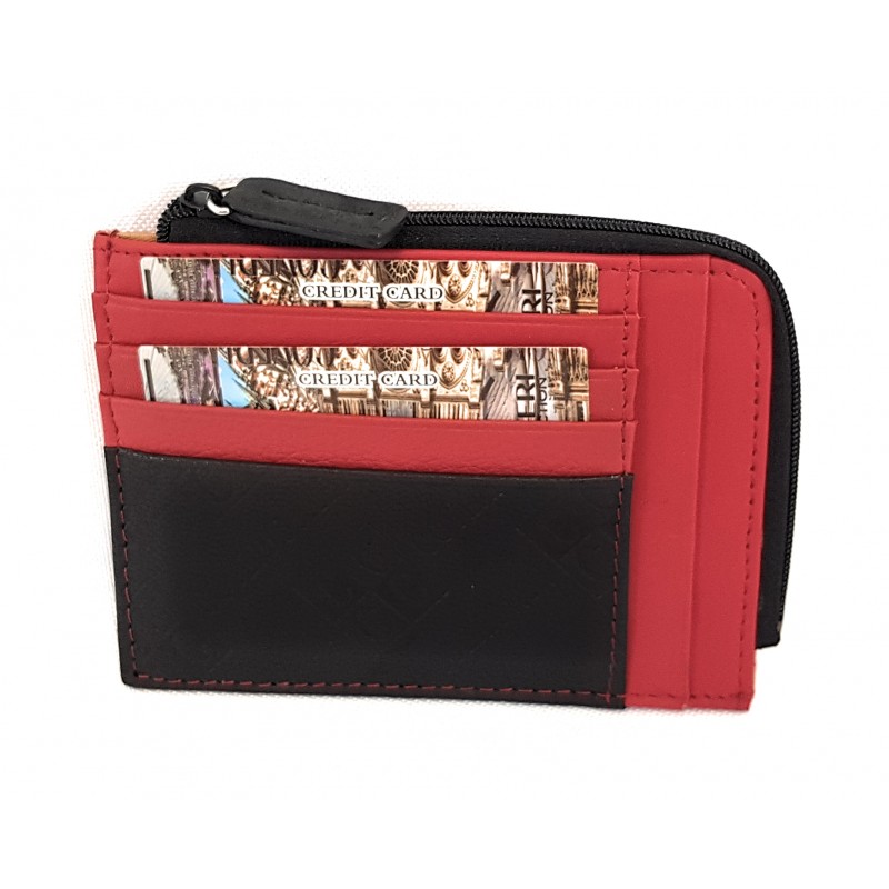 Porta carte di credito Coveri Collection Rosso