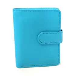 Porta Tessere in pelle multicolore per carte e banconote Il Borsaro ML 8376