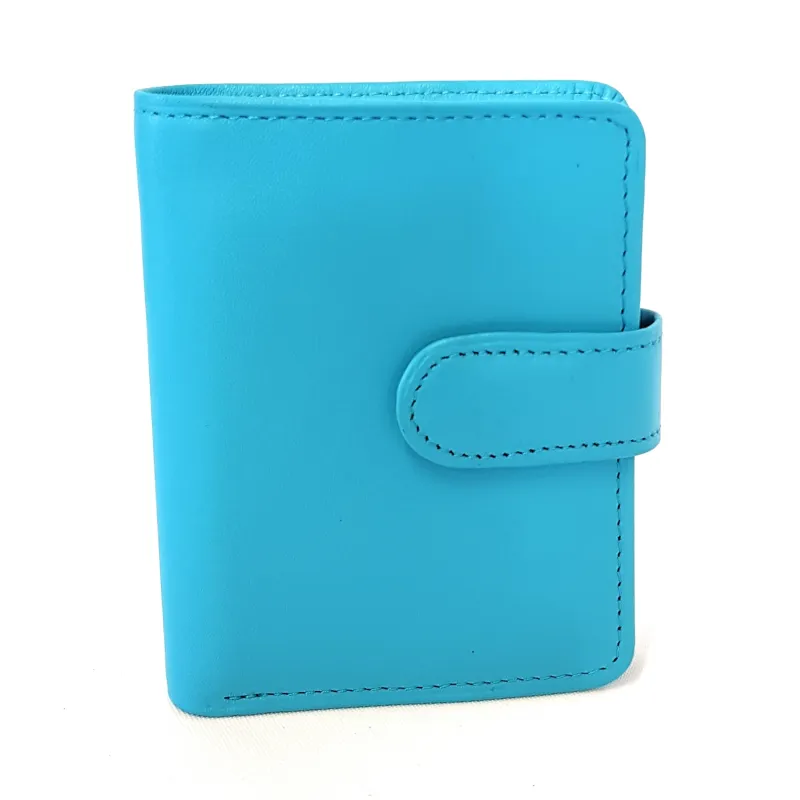 Porta Tessere in pelle multicolore per carte e banconote Il Borsaro ML 8376