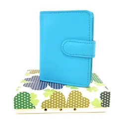 Porta Tessere in pelle multicolore per carte e banconote Il Borsaro ML 8376