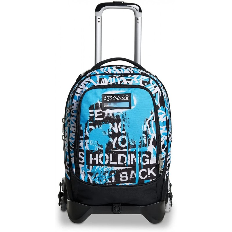 TROLLEY Scuola JACK Seven® 3 RUOTE - DRIPPED BOY 2230 899