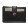 Portacarte Portadocumenti in pelle c/bottone TIMBERLAND Nero TB0RS025
