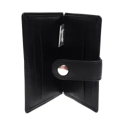 Portacarte Portadocumenti in pelle c/bottone TIMBERLAND Nero TB0RS025