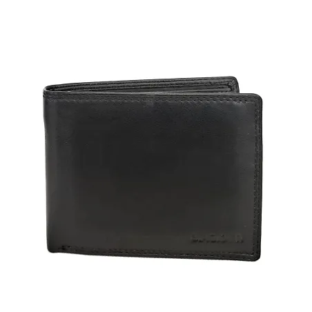 Portafoglio in pelle c/ patta Uomo Biagiotti Nero 760-41