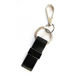 Set Portafoglio+Portachiavi in pelle Uomo Biagiotti Nero