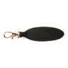 Set Portafoglio+Portachiavi in pelle Uomo Charro Nero