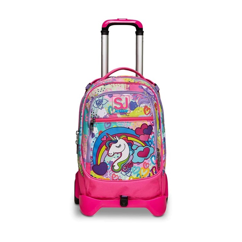 TROLLEY Scuola SJ GANG JACK 2 RUOTE - MAGICFLIP GIRL