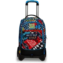 Trolley Zaino 2 ruote SJ GANG JACK -TRICKFLIP BOY 2323 899