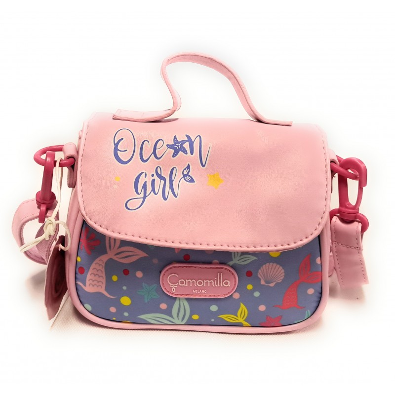 Borsa Tracollina Bimba Camomilla Milano Ocean Girl- Rose