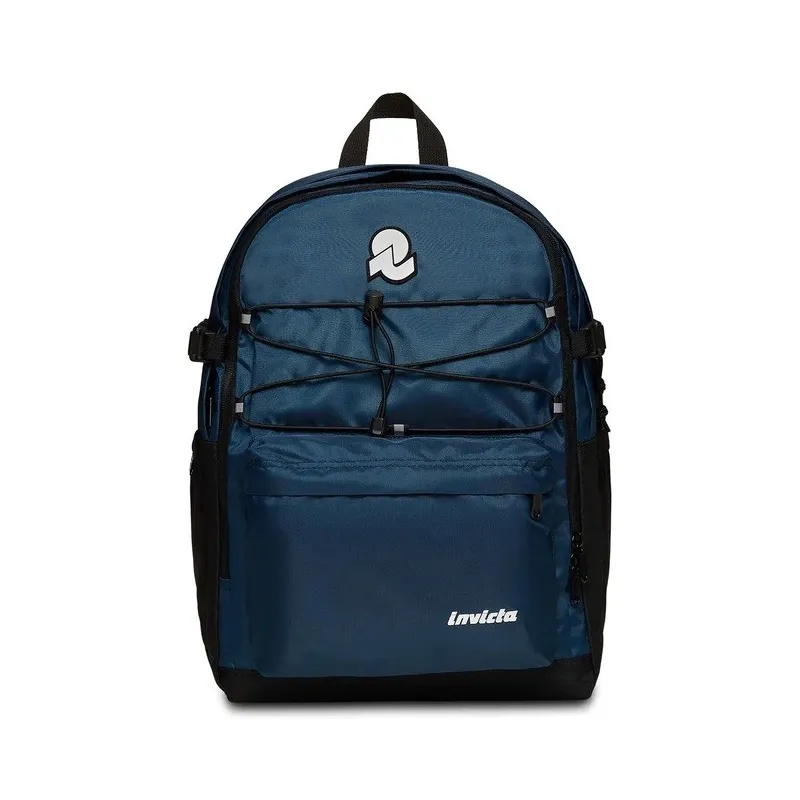 Zaino Scuola Lavoro Tempo Libero Invicta Blow Up Plain Blu 2318 5D6