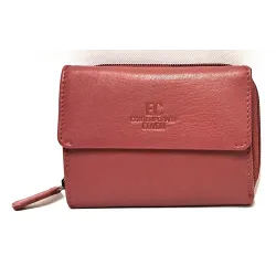 Portafoglio Donna in pelle EC Coveri Contemporary Rosso 760 32