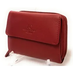 Portafoglio Donna in pelle EC Coveri Contemporary Rosso 760 32