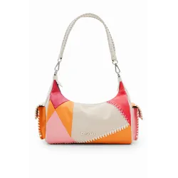 Borsa Tracolla patch Donna DESIGUAL Mundi Brasilia