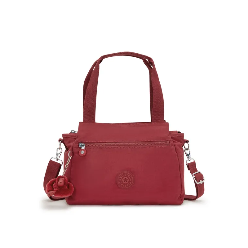 Borsa a tracolla media Donna KIPLING Elysia Funky Red