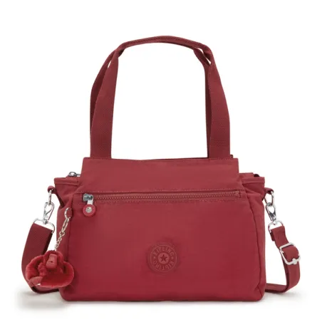 Borsa a tracolla media Donna KIPLING Elysia Funky Red