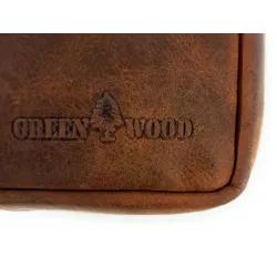 Borsello a tracolla in pelle Uomo GREENWOOD Art. 102 Sandalo