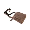 Borsello a tracolla Uomo in pelle Vintage BORGO degli ETRUSCHI Dark Brown B-617